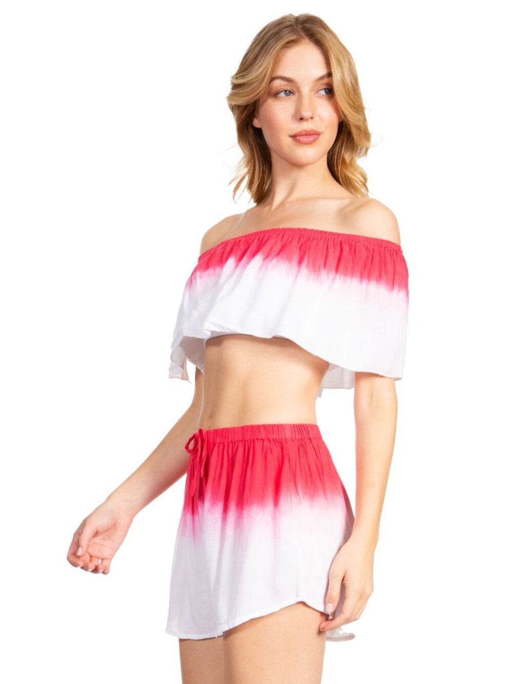 Just From Bali Women’s Tie Dye 2-Piece Set Free Size (S-L)
